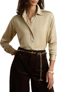 Lauren Ralph Lauren Long Sleeve Button-Up Shirt