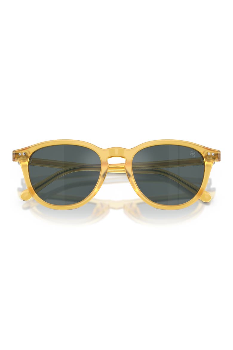 53mm Phantos Sunglasses, Alternate, color, OPAL HONEY / DARK GREY GREEN