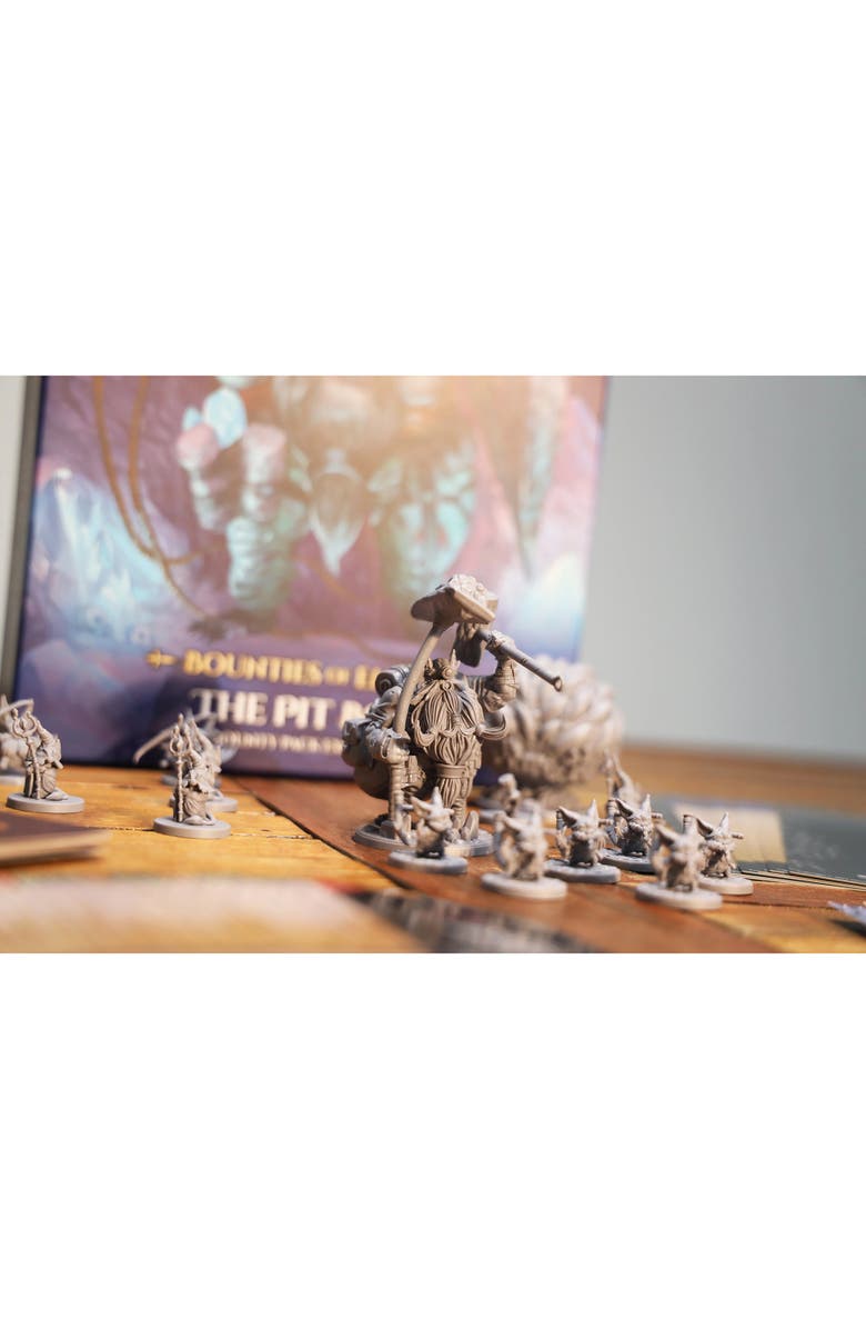 Middara The Pit Boss, Bounty Pack Expansion, 15 New Plastic Miniatures, Alternate, color, Multicolored