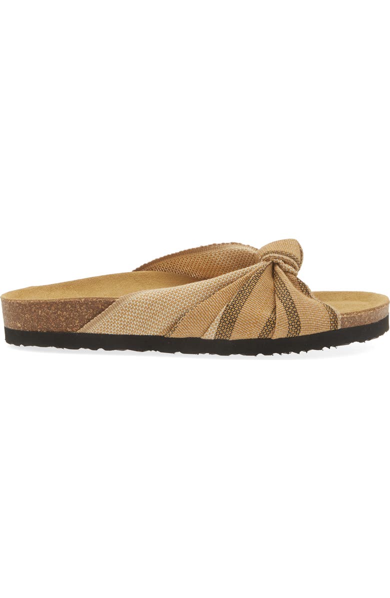 SHEKUDO Bahia Knot Slide Sandal, Alternate, color,