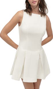 Favorite Daughter x 'Nobody Wants This' Anything Can Happen Pleated Minidress