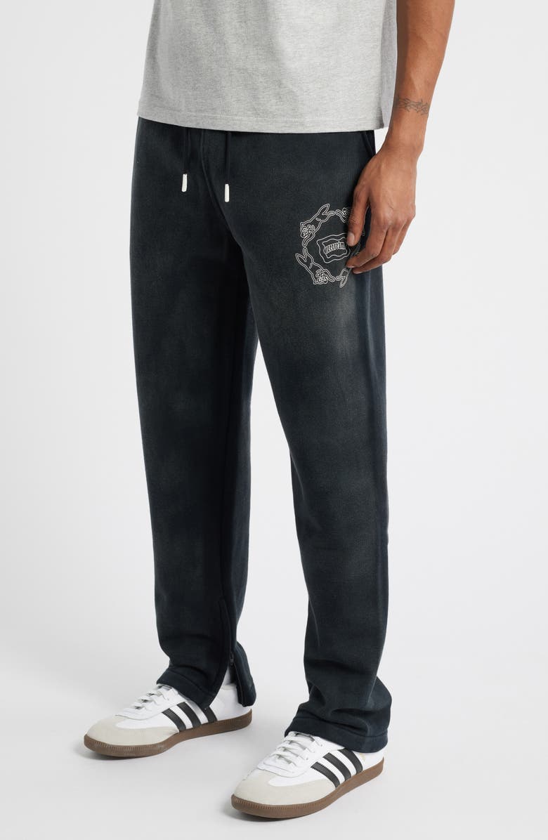 ICECREAM Big Time Graphic Sweatpants, Alternate, color, Black