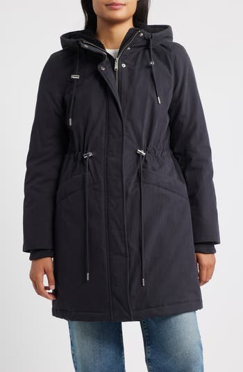 Faux Shearling Lined Anorak