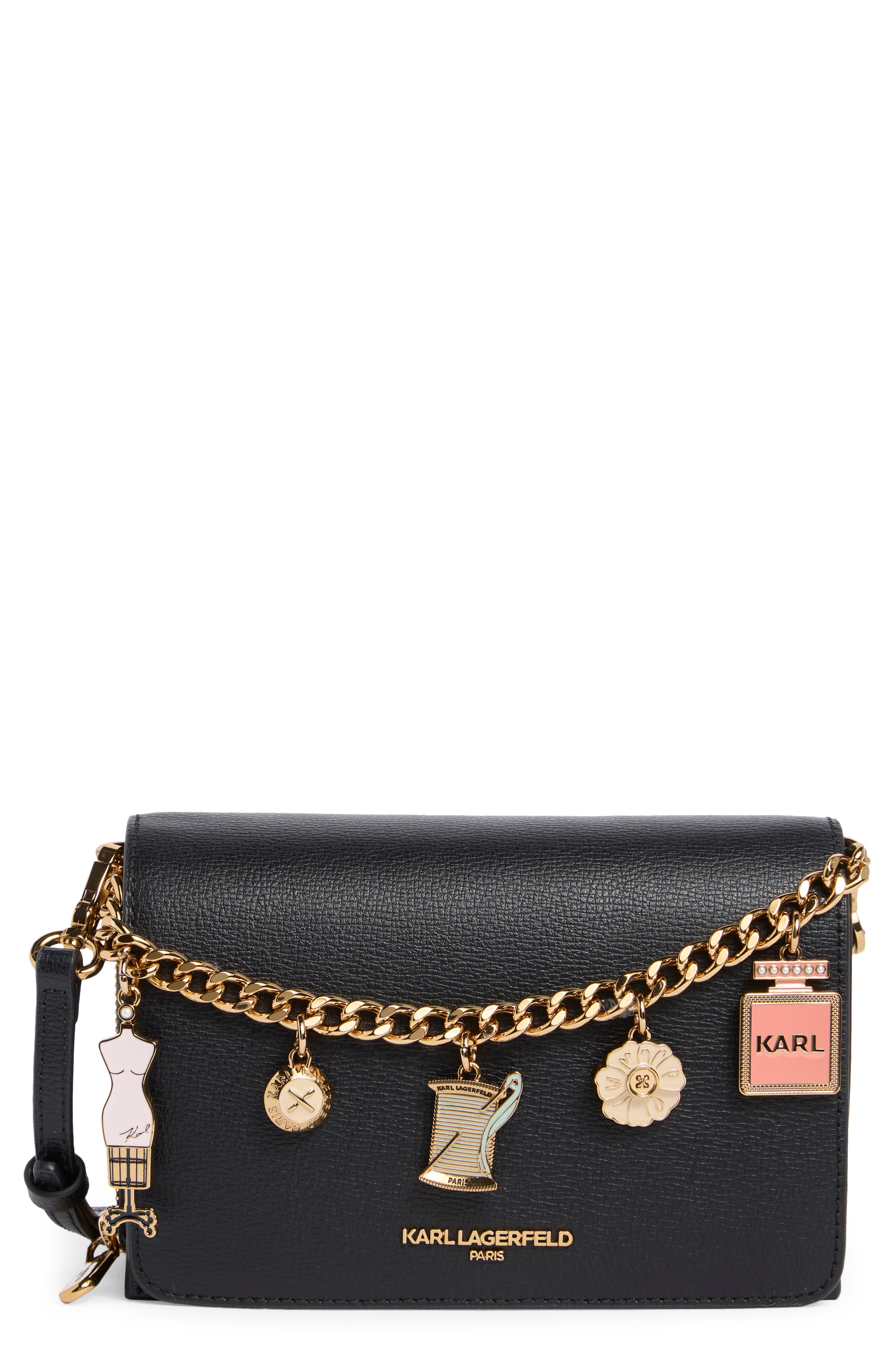 KARL LAGERFELD PARIS Lourdes Crossbody Bag
