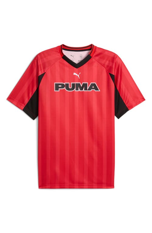 Puma Sport Football Jersey In Red