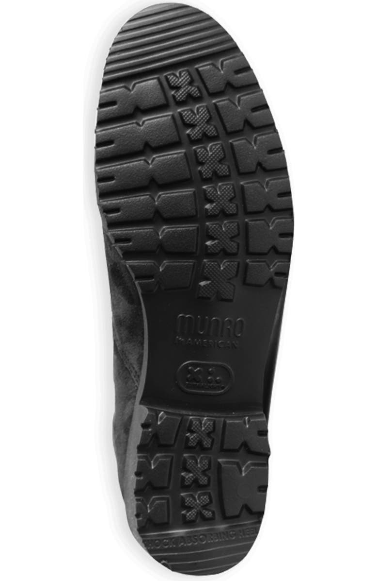 Munro Rourke Water Resistant Bootie, Alternate, color, Black Suede