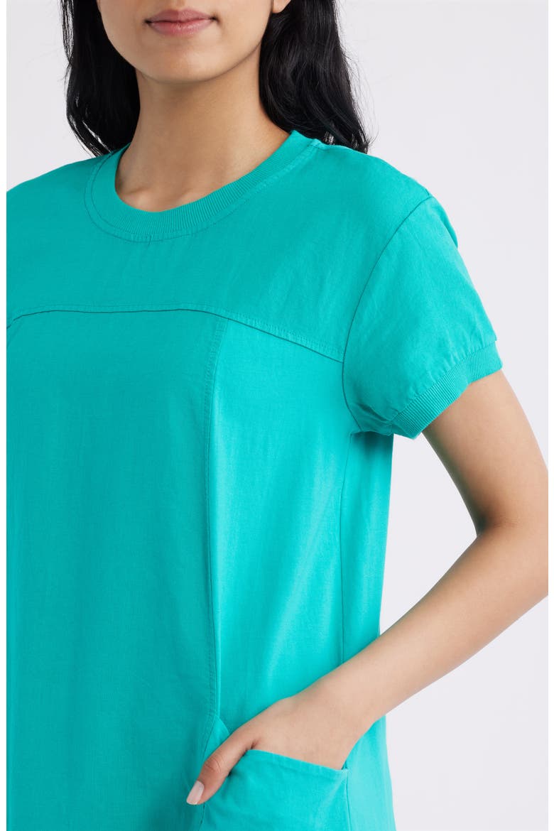 Crewneck Minidress, Alternate, color, KELLY