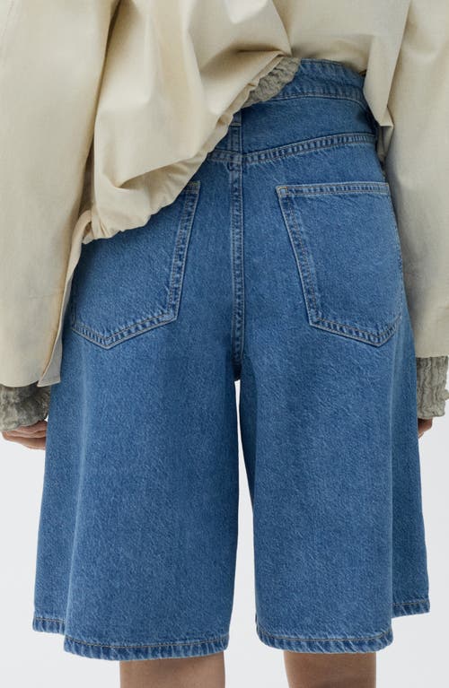 MANGO MANGO DART BERMUDA DENIM SHORTS
