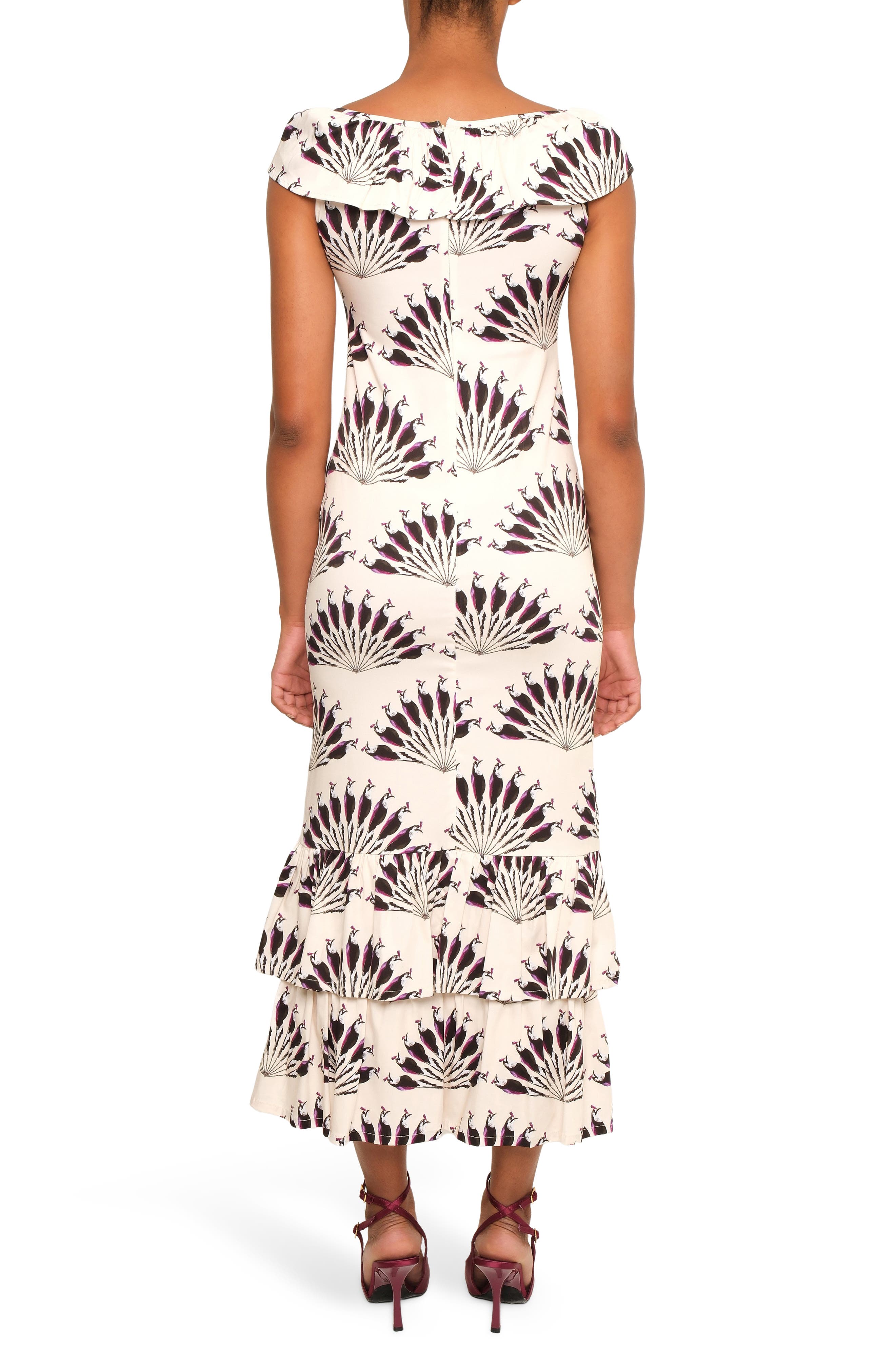 Stillness Bird Print Dress - image 2