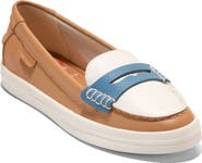Cole Haan <p>Nantucket Drift Leather Penny Loafer (Women)</p>