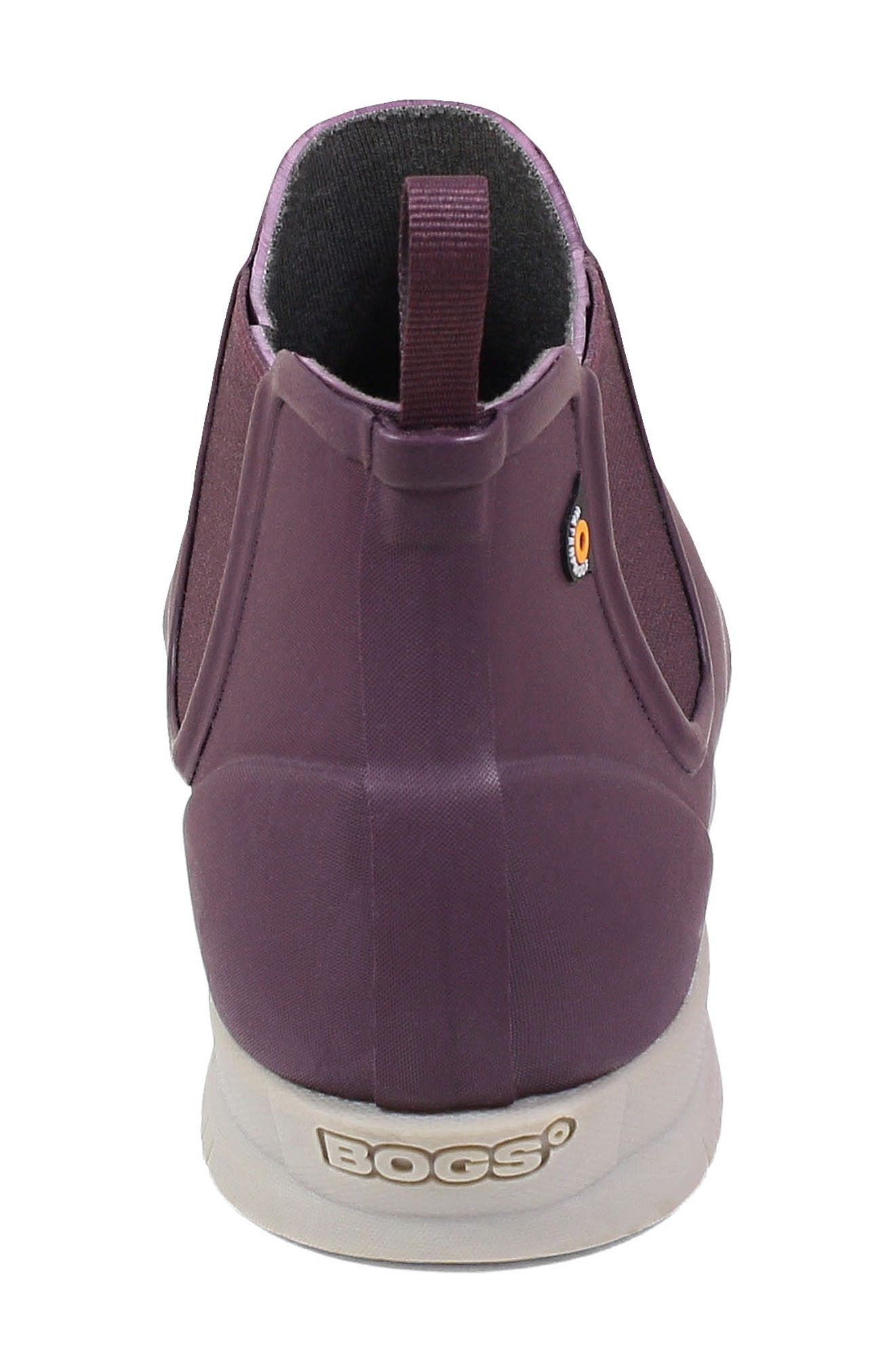 Sweetpea Chelsea Rain Boot, Alternate, color, PLUM