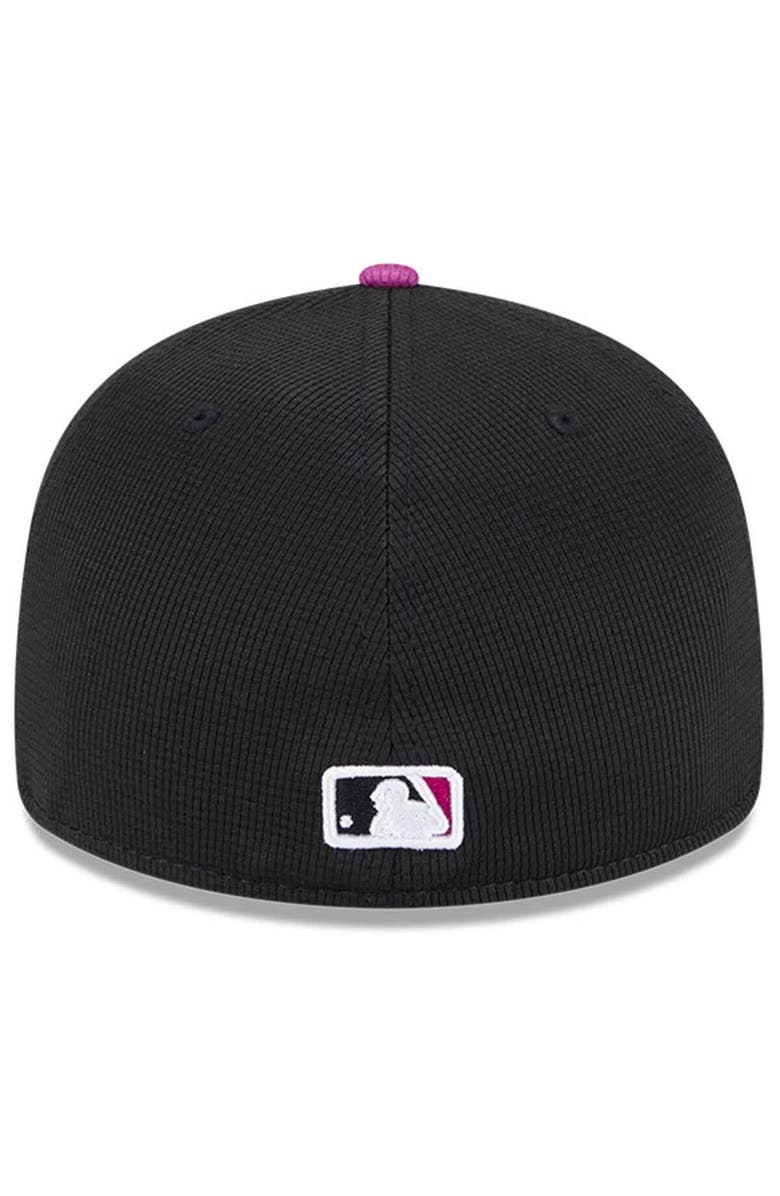 New Era Men's New Era Charcoal/Purple New York Mets City Connect Batting Practice Low Profile 59FIFTY Fitted Hat, Alternate, color, Charcoal
