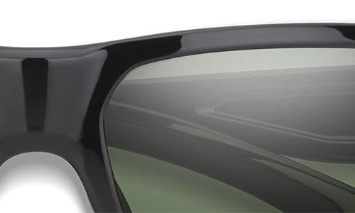 Smith Arvo 61mm Chromapop™ Polarized Wraparound Sunglasses In Black