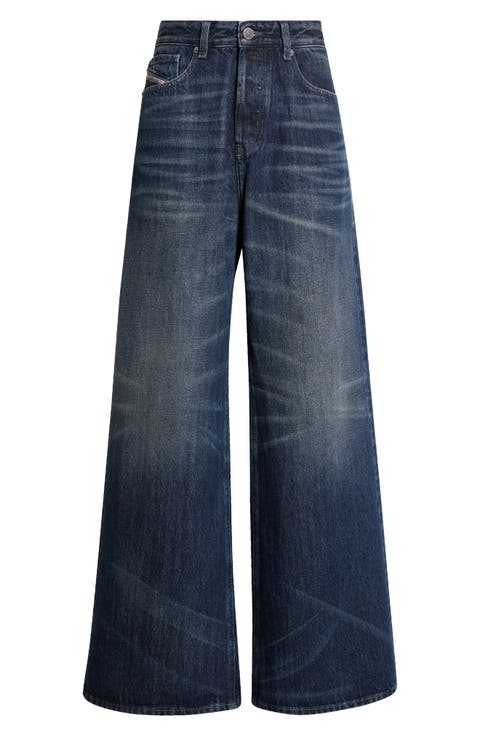 1996 D-Sire High Waist Wide Leg Jeans