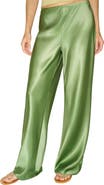 Reformation Gale High Waist Satin Pants