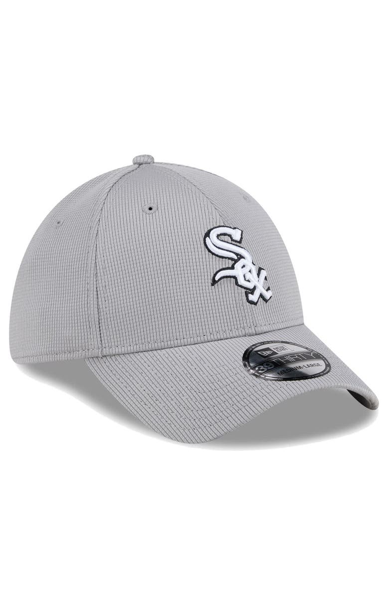 New Era Men's New Era Gray Chicago White Sox Active Pivot 39THIRTY Flex Hat, Alternate, color, Gray