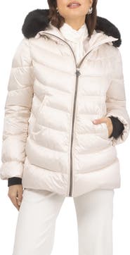 GORSKI Apres-Ski Jacket With Detachable Hood Trim