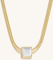 Karma and Luck Protect & Balance - Mother of Pearl Evil Eye June Birthstone Necklace