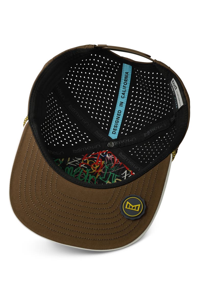 Melin Coronado Hydro Performance Snapback Hat, Alternate, color, Yellow Jacket