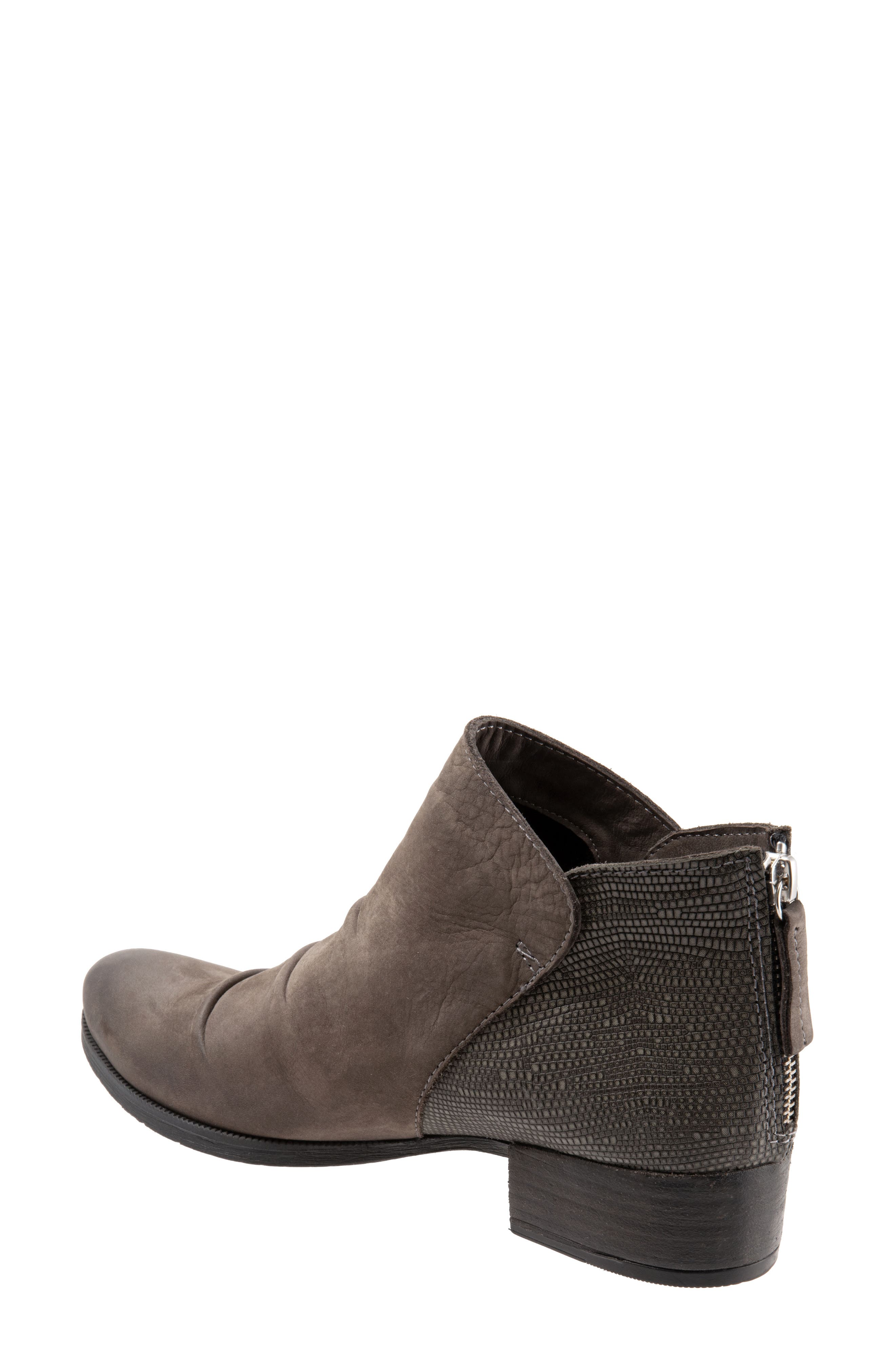 Maude Bootie, Alternate, color, GREY NUBUCK