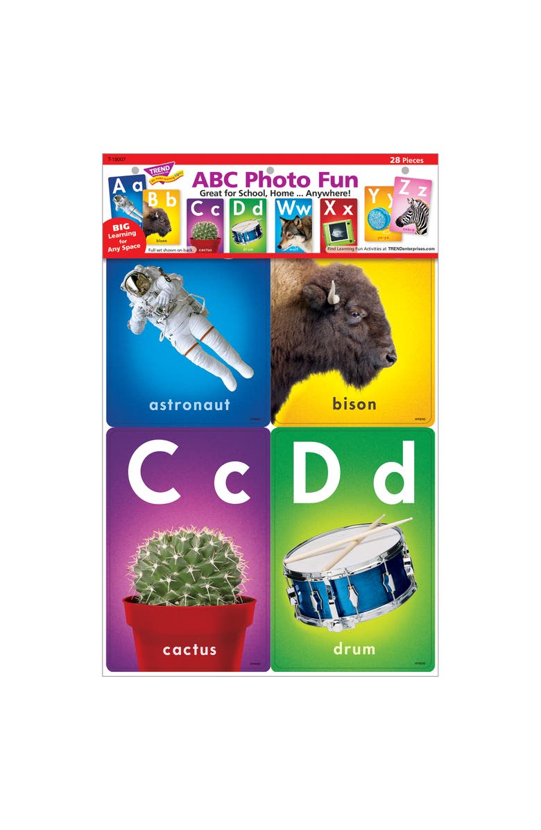 TREND Enterprises ABC Photo Fun Learning Set, Main, color, Multicolored