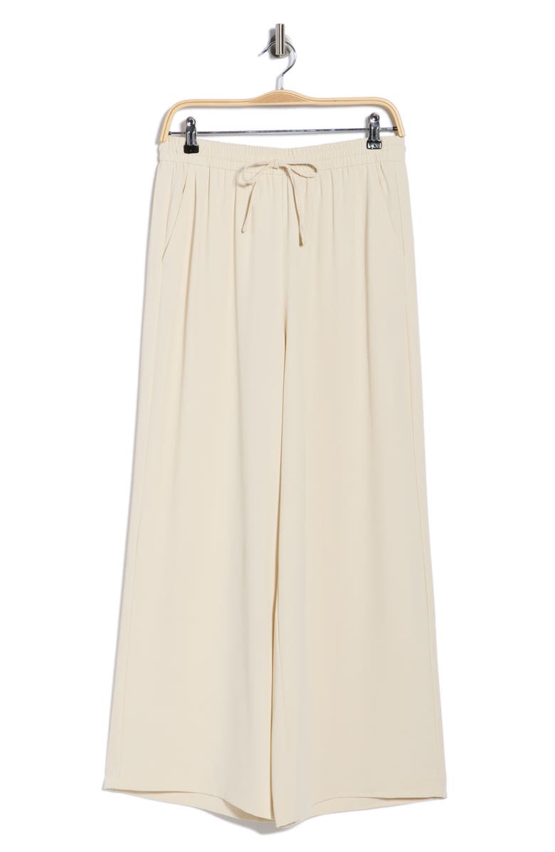Nanette Lepore Wide Leg Pull-On Pants, Alternate, color, Putty Biege