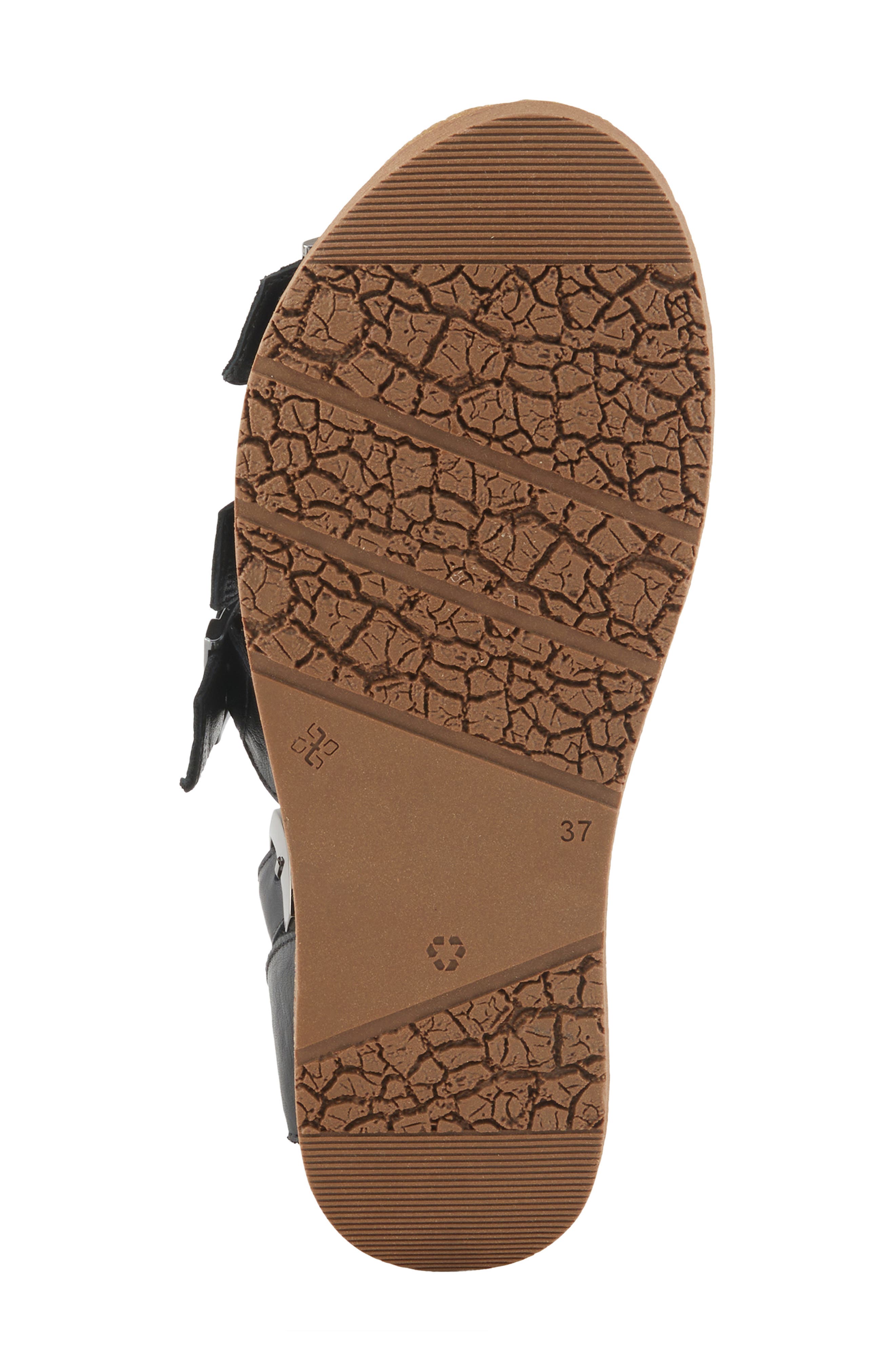 Spring Step Alexcia Ankle Strap Sandal, Alternate, color, Black