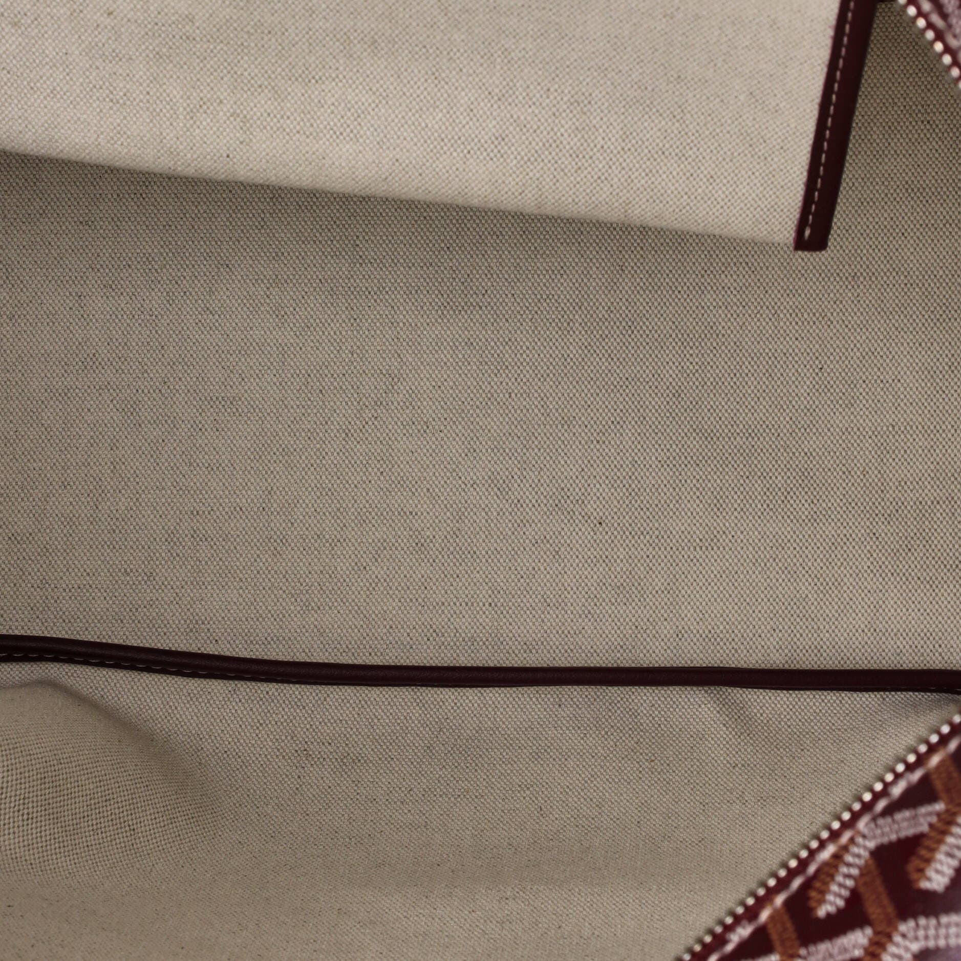 Pre-Owned Goyard Artois Tote Coated Canvas MM, Alternate, color, Purple