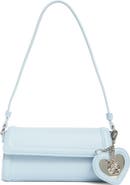 Madden Girl Faux Leather Baguette Bag