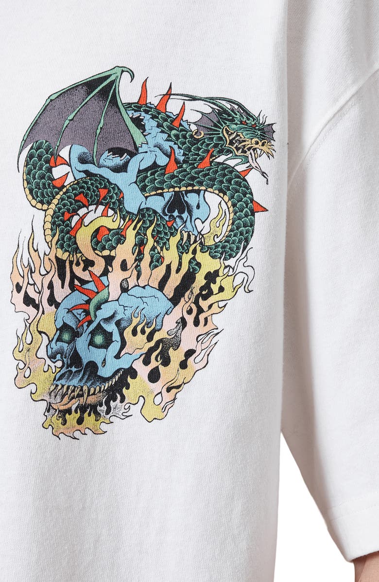 AllSaints Writher Cotton Graphic T-Shirt, Alternate, color, 