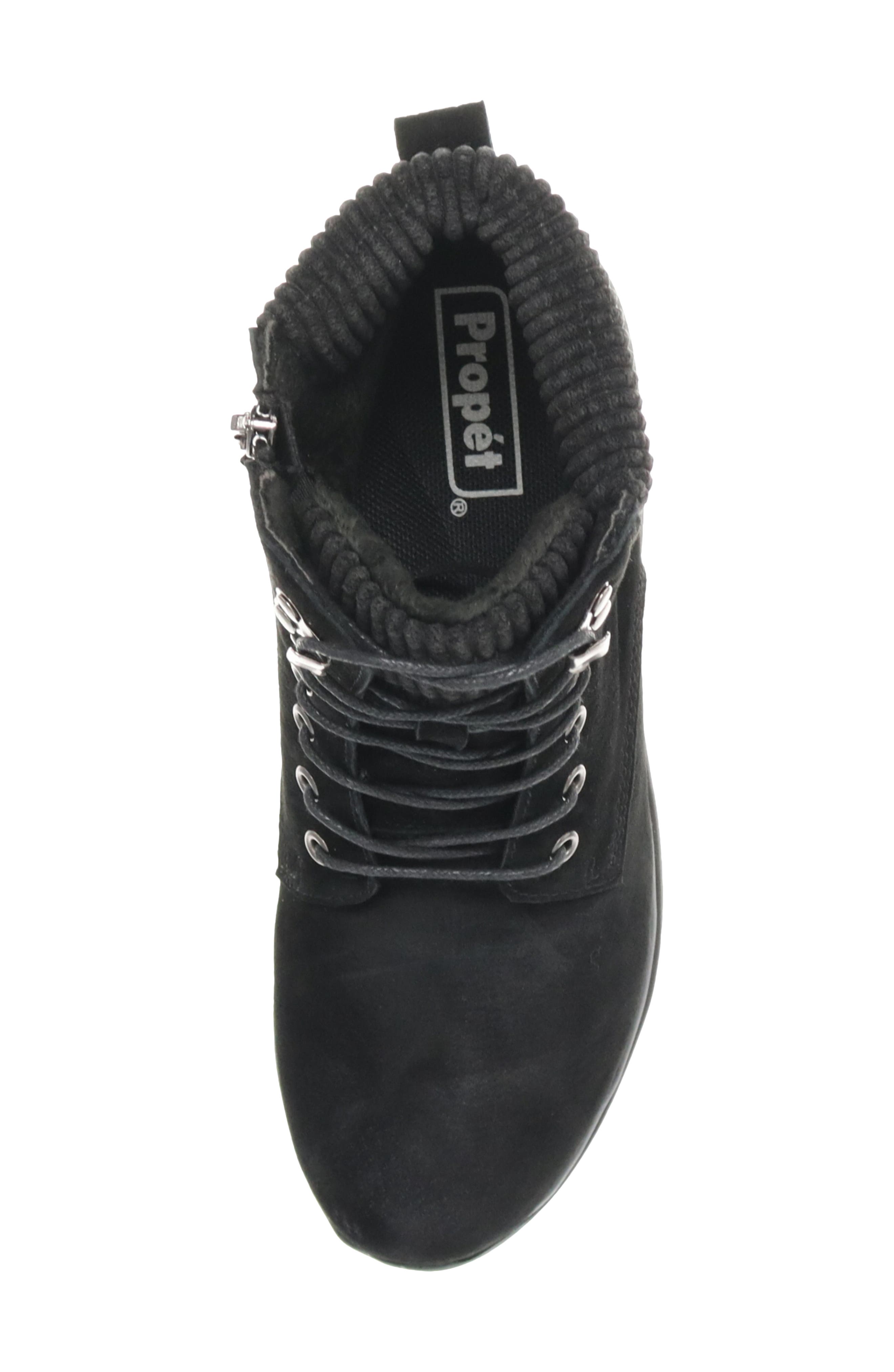 Propét Scarlet Water Repellent Lace-Up Boot, Alternate, color, 