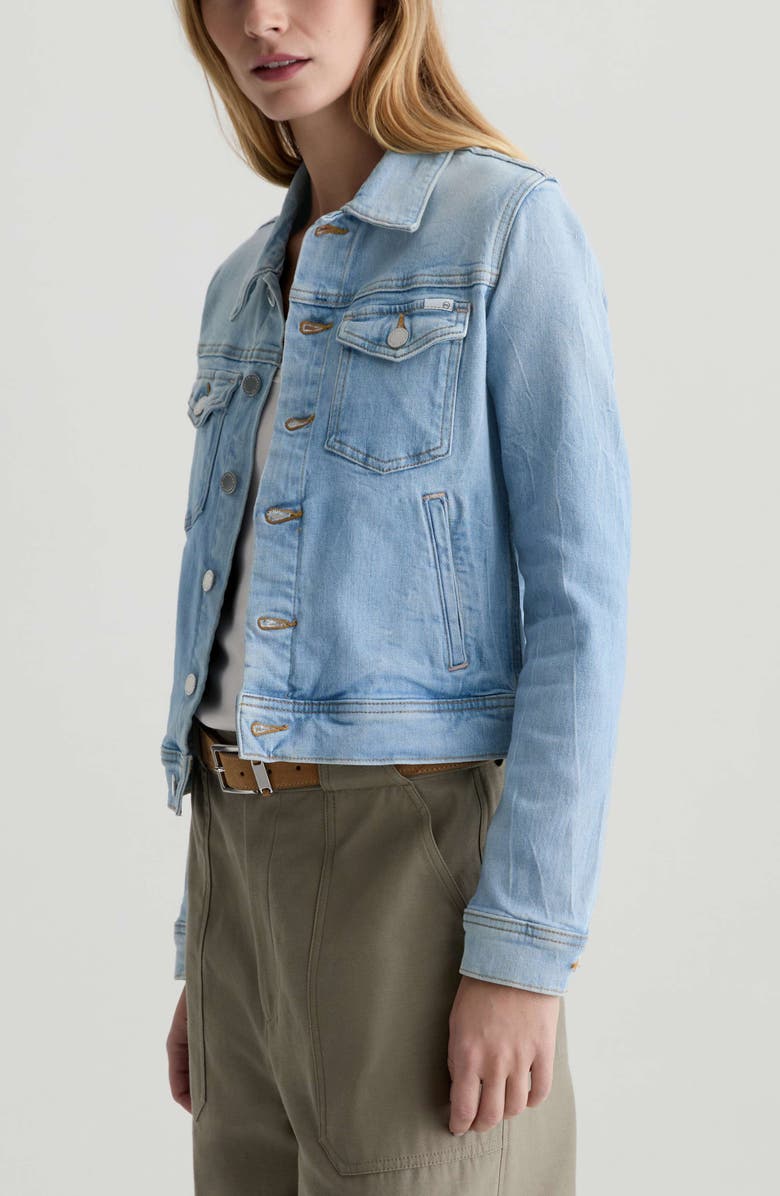 AG Robyn Stretch Denim Jacket, Alternate, color, 