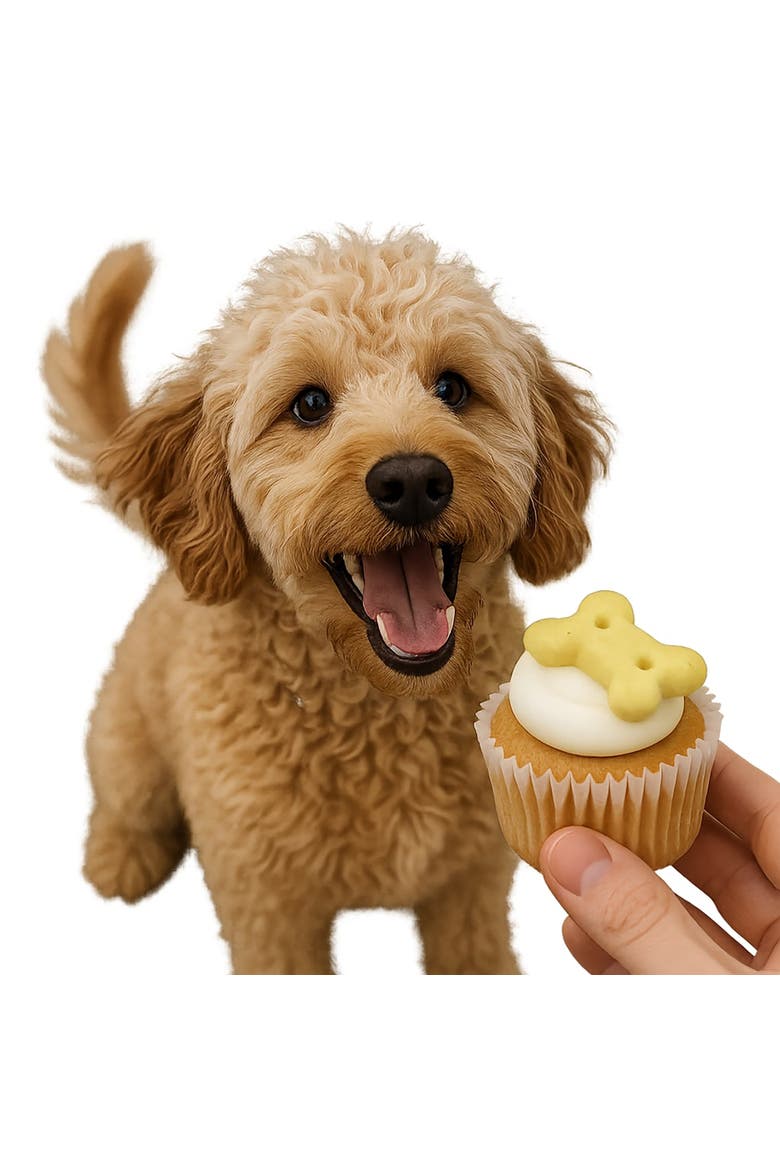 Puppin Mini Cupcake Dog Treat, 30 Pack, Alternate, color, Brown