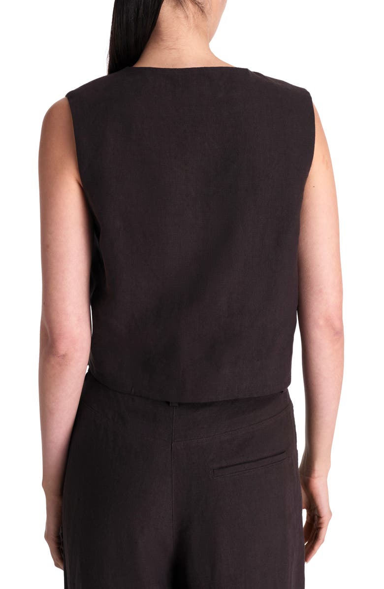 TWP Kikis Linen Vest, Alternate, color,
