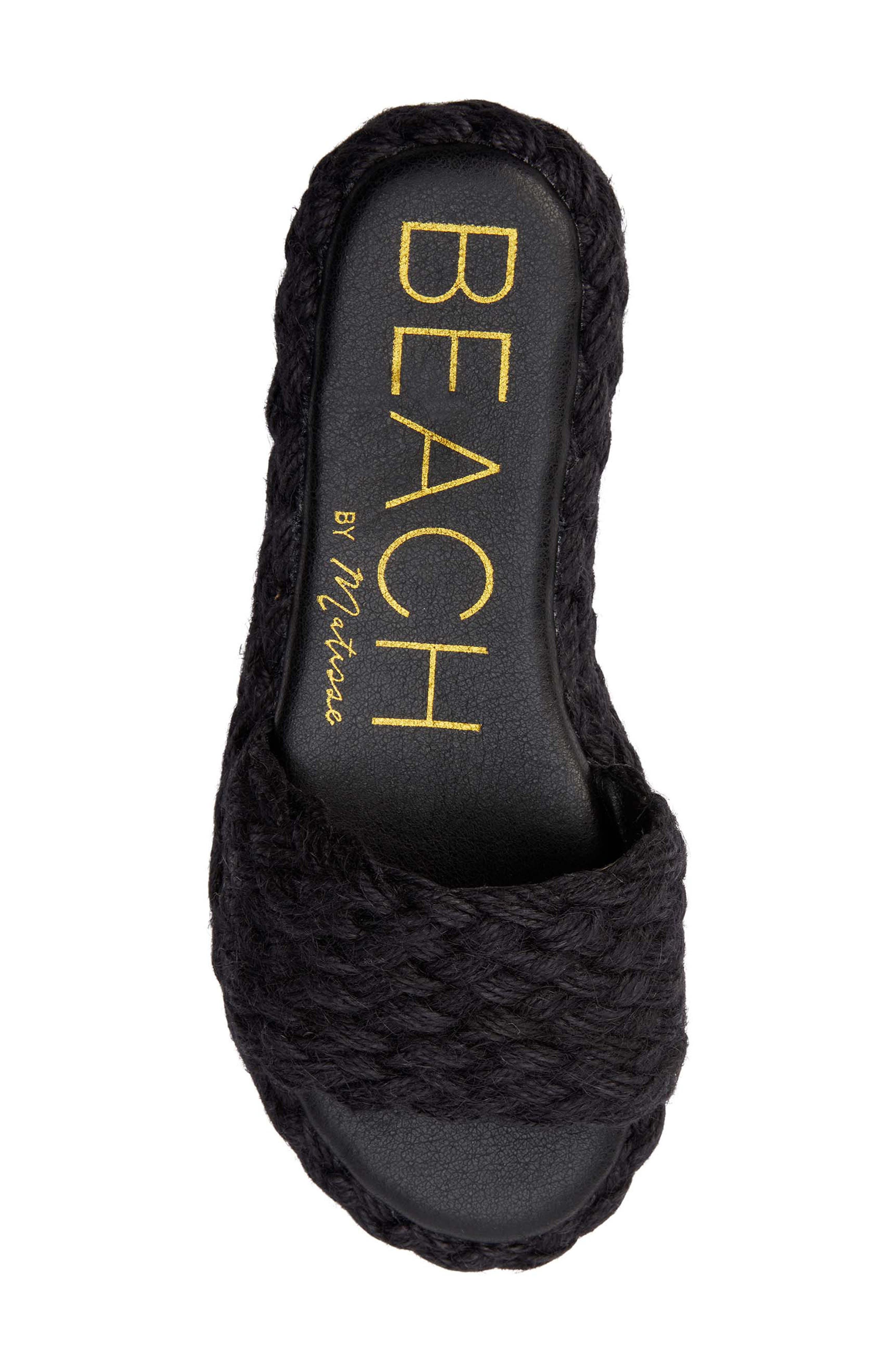 BEACH BY MATISSE Caspia Espadrille Platform Slide Sandal, Alternate, color, 