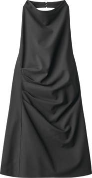 MANGO Halter Minidress