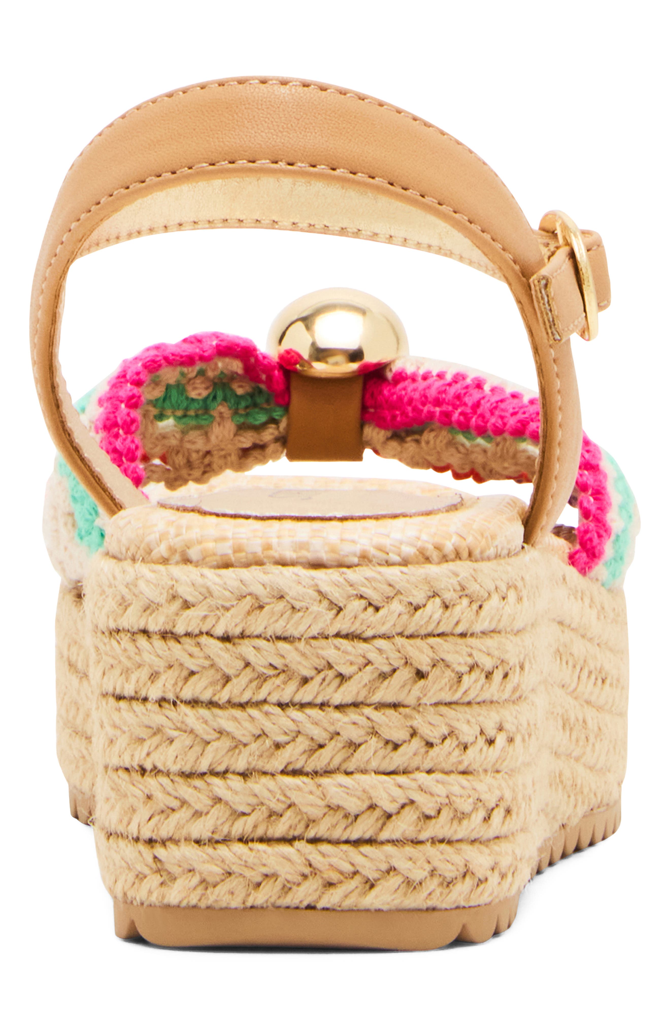 Steve Madden Kids' JChyna Espadrille Sandal, Alternate, color, Rainbow Multi