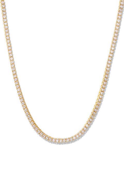 Georgina Cubic Zirconia Tennis Necklace