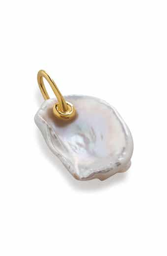 Monica Vinader Medium Pearl Pendant Charm