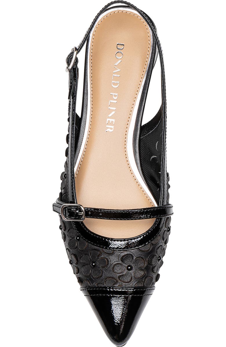 Donald Pliner Pointed Toe Slingback Flat, Alternate, color,