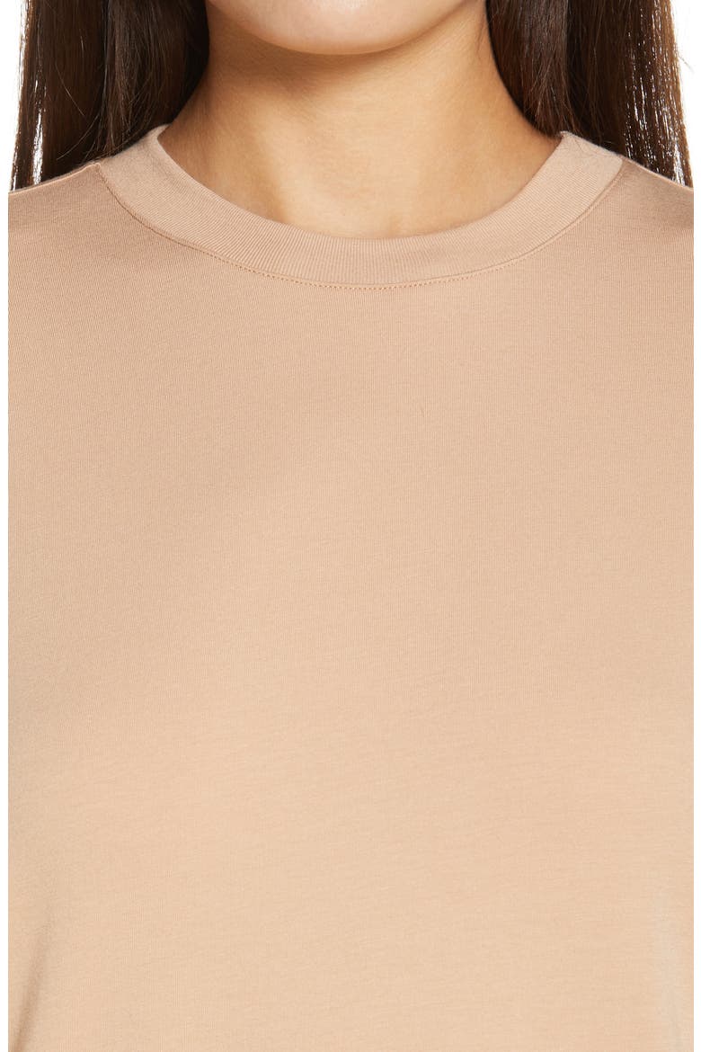Boyfriend Long Sleeve T-Shirt, Alternate, color, CLAY