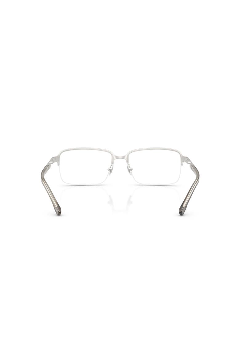 54mm Rectangle optical glasses, Alternate, color, Silver