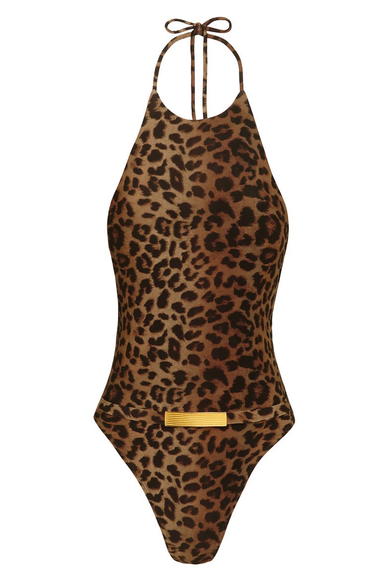 Tammy Renee Open Back One-Piece Swimsuit, Alternate, color, MULTI