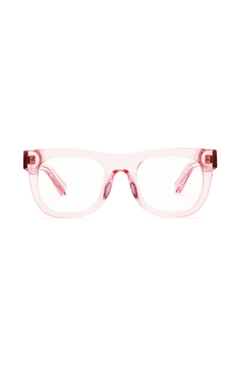 Caddis D28 | Reading Glasses, Alternate, color, Polished Clear Pink