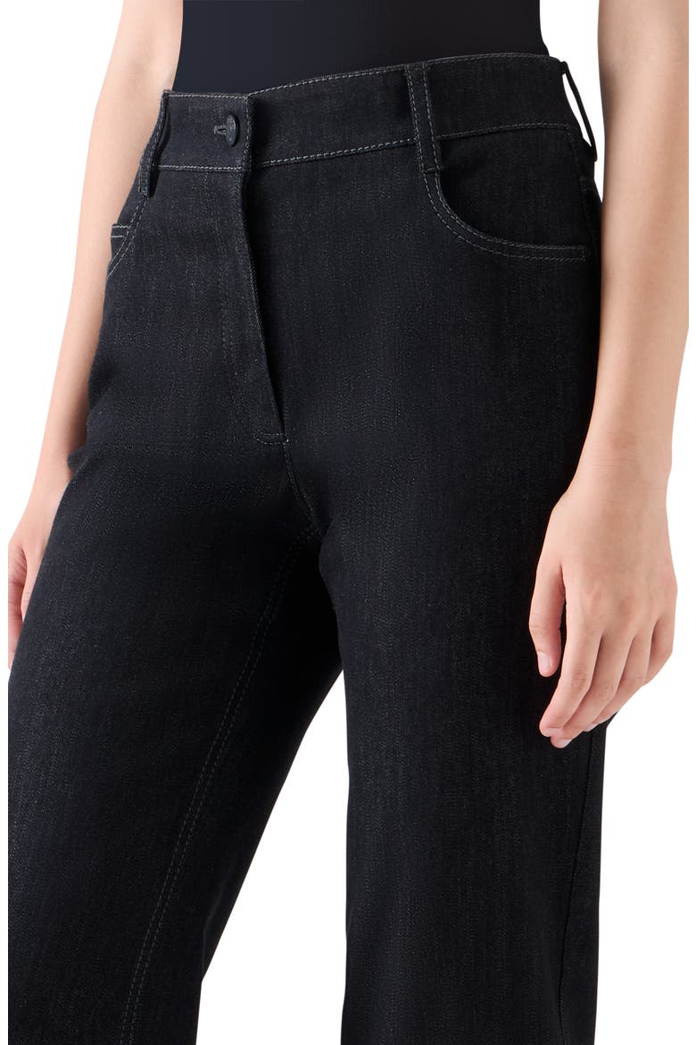 Chess Straight Leg Jeans, Alternate, color, BLACK DENIM