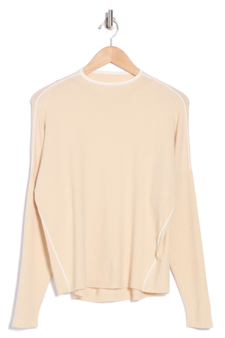 Tipped Sweater, Alternate, color, OATMEAL