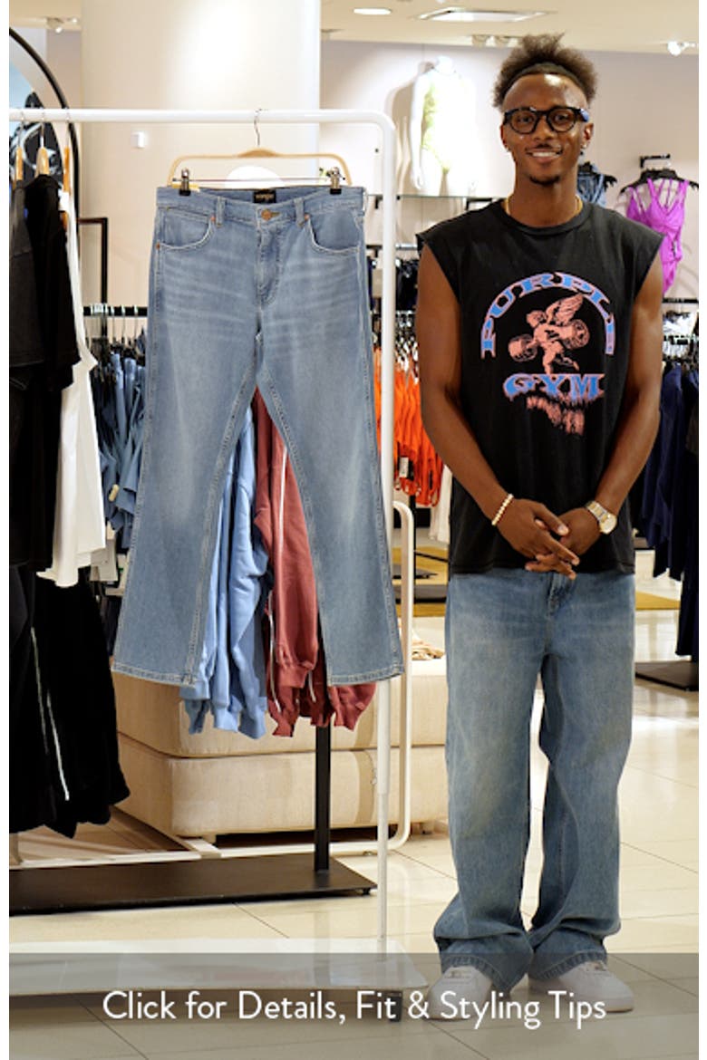 Loose Straight Leg Jeans video