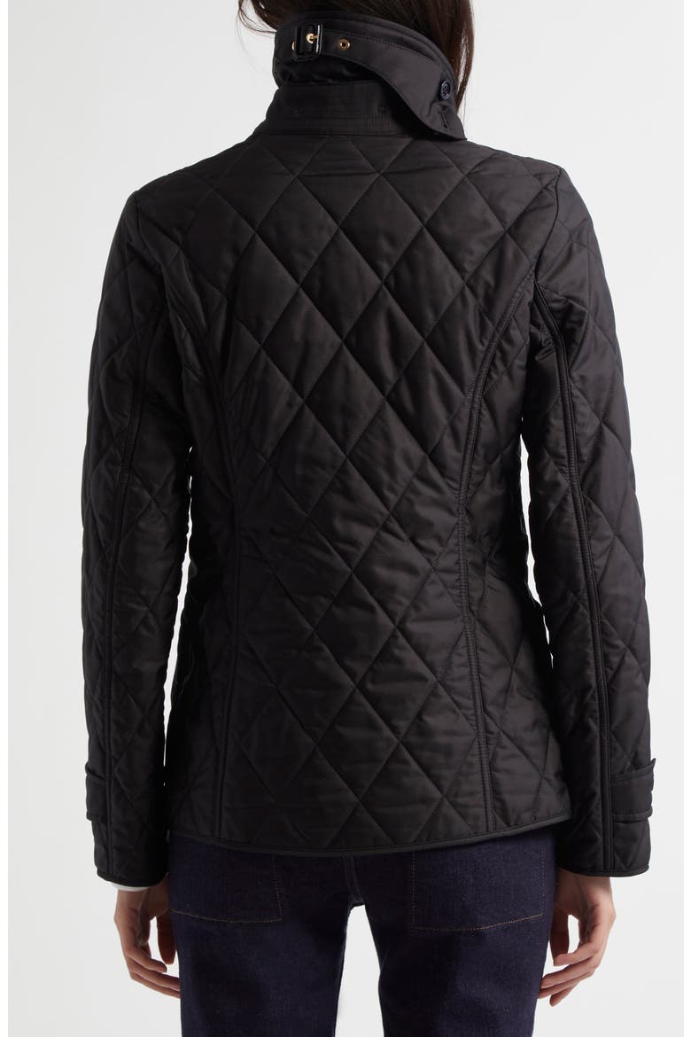 Fernleigh Quilted Jacket, Alternate, color, BLACK