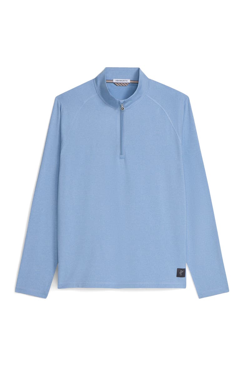 Ace Raglan 1/4 Zip, Alternate, color, Denim