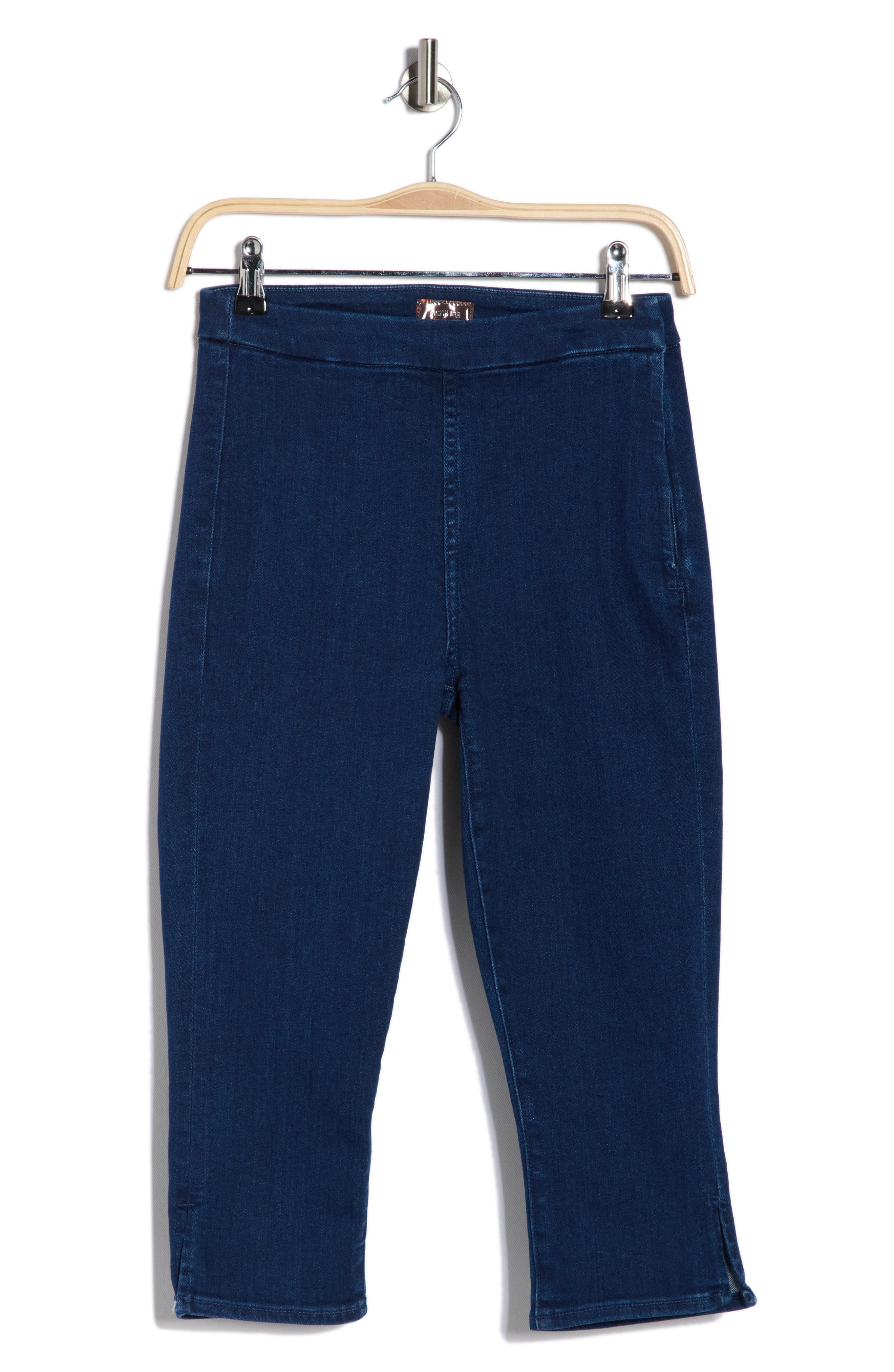 The Nothing Bunny Snip Pull-On Mid Rise Capri Jeans (Women
